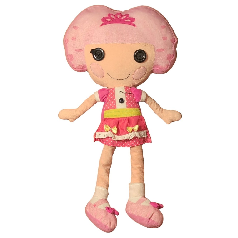 Lalaloopsy Jewel Sparkles Plush‎ Doll Pink 27-29 in Soft Body Girl Doll